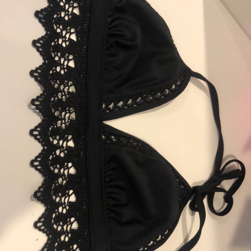 Black bathing suit
